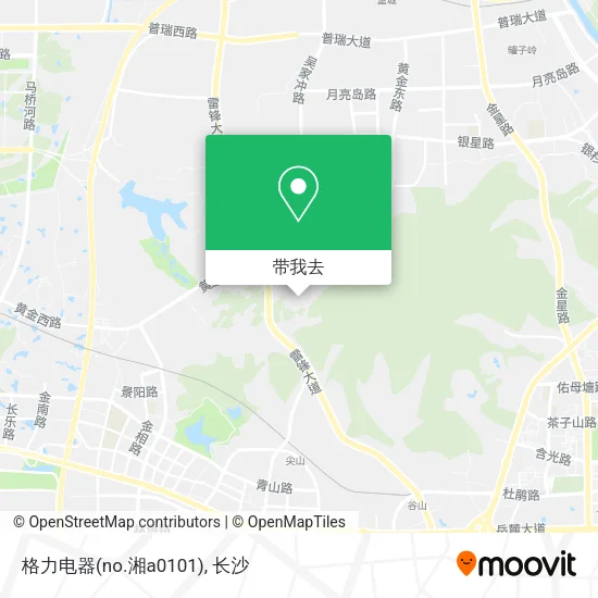 格力电器(no.湘a0101)地图