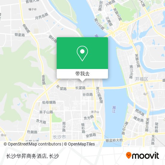 长沙华昇商务酒店地图