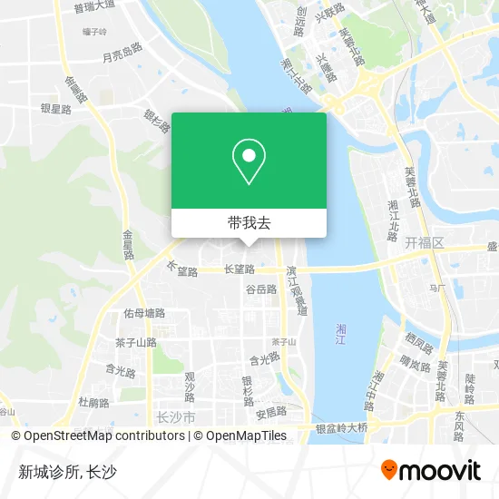新城诊所地图