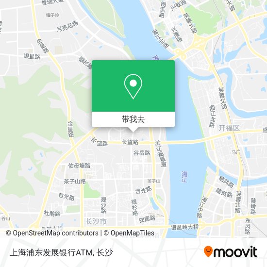 上海浦东发展银行ATM地图