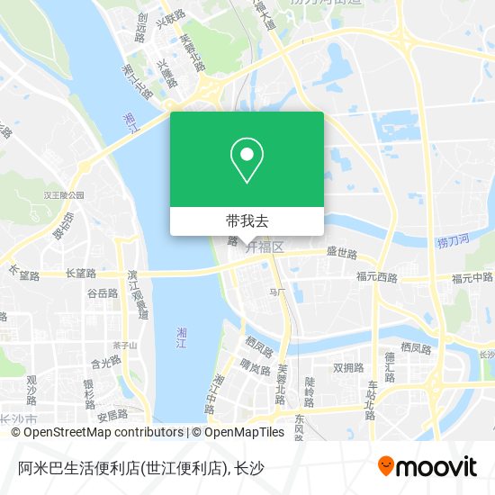 阿米巴生活便利店(世江便利店)地图