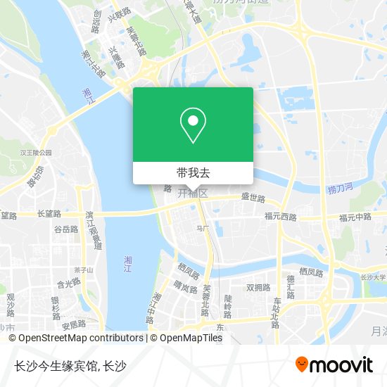 长沙今生缘宾馆地图