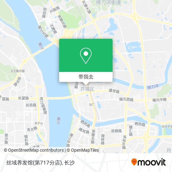 丝域养发馆(第717分店)地图