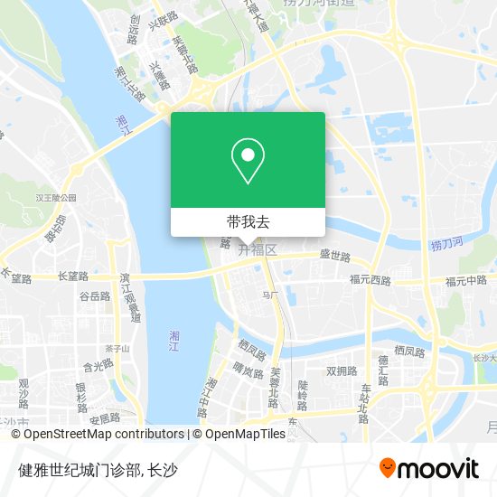 健雅世纪城门诊部地图