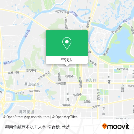 湖南金融技术职工大学-综合楼地图