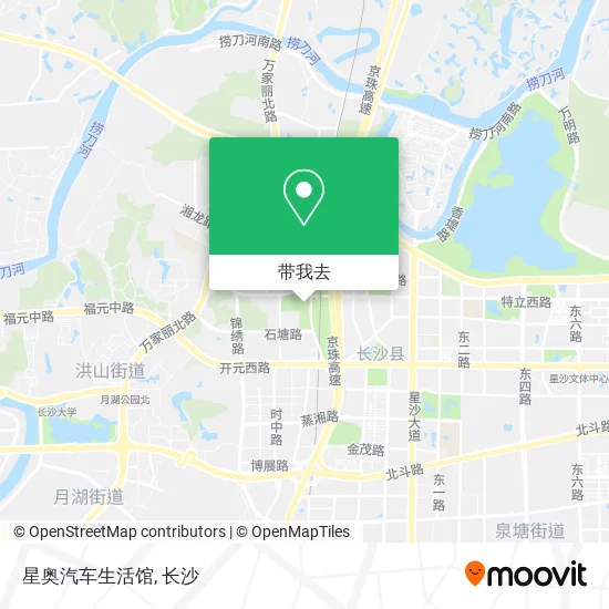 星奥汽车生活馆地图