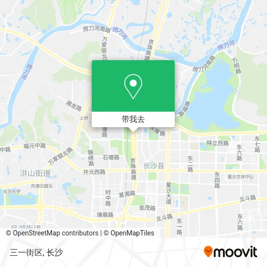 三一街区地图