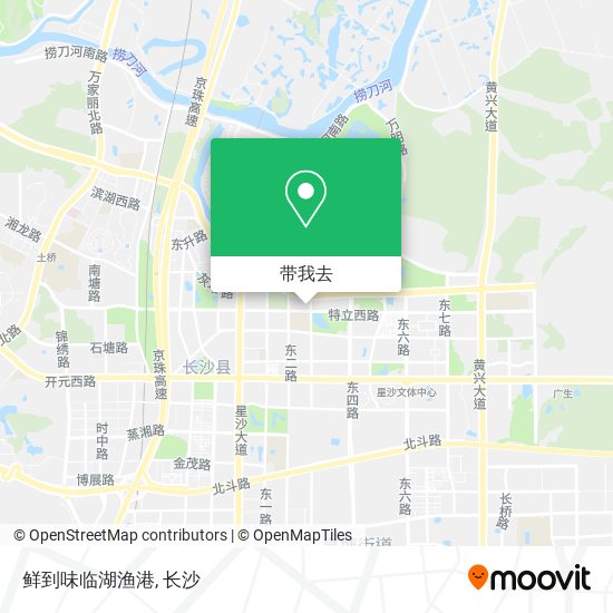 鲜到味临湖渔港地图