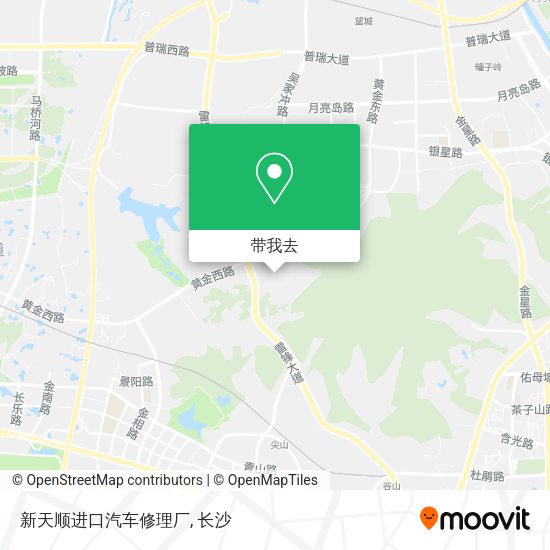 新天顺进口汽车修理厂地图
