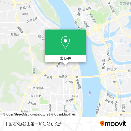 中国石化(谷山第一加油站)地图