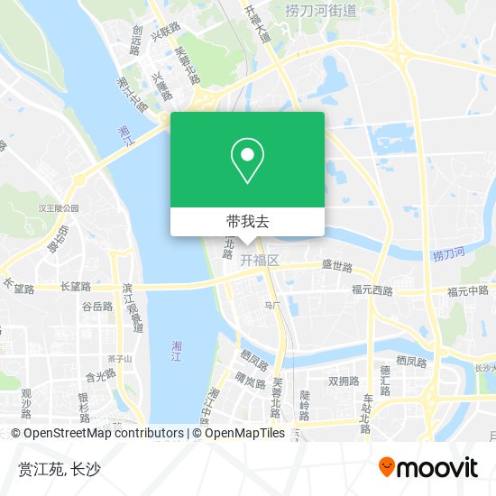 赏江苑地图