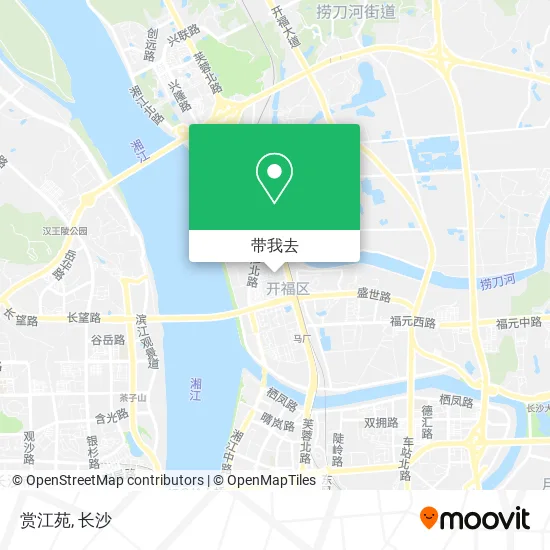 赏江苑地图