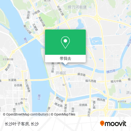 长沙叶子客房地图