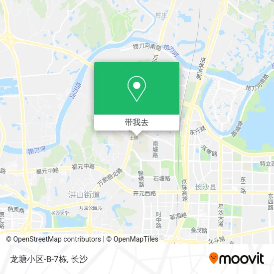 龙塘小区-B-7栋地图