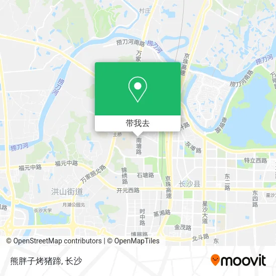 熊胖子烤猪蹄地图