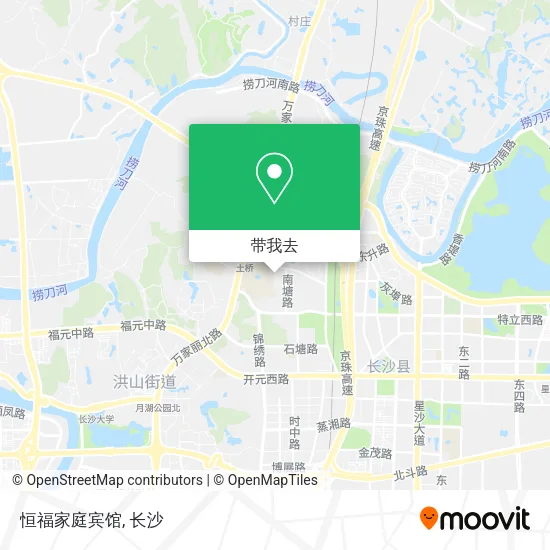 恒福家庭宾馆地图