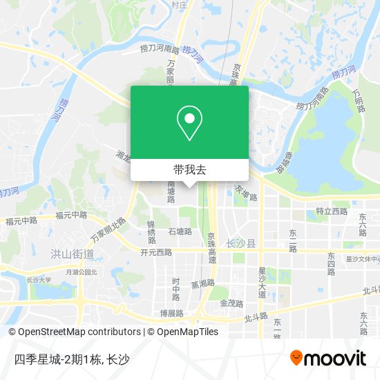 四季星城-2期1栋地图