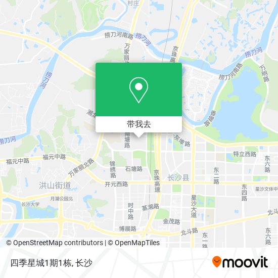 四季星城1期1栋地图