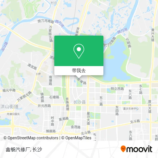 鑫畅汽修厂地图