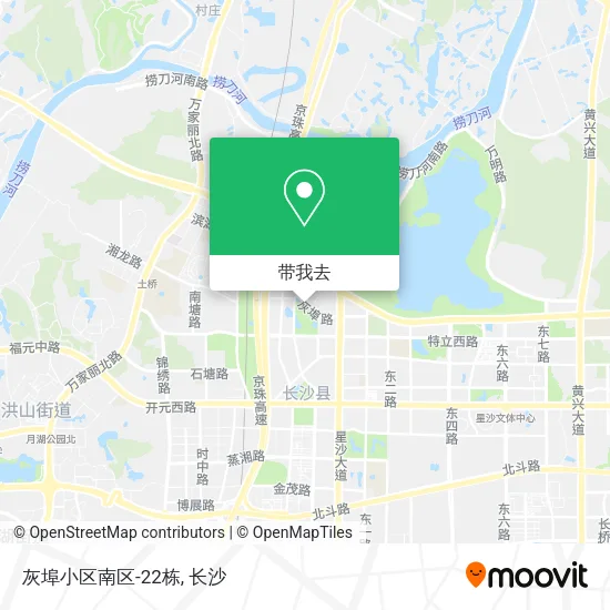 灰埠小区南区-22栋地图
