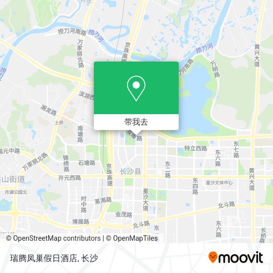 瑞腾凤巢假日酒店地图