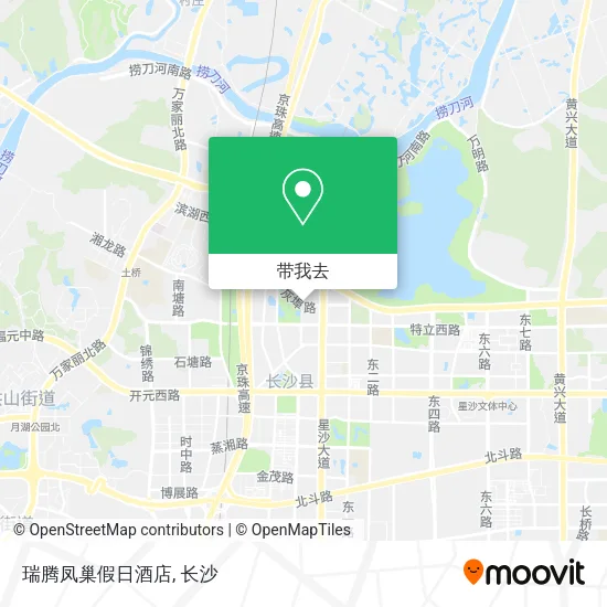 瑞腾凤巢假日酒店地图