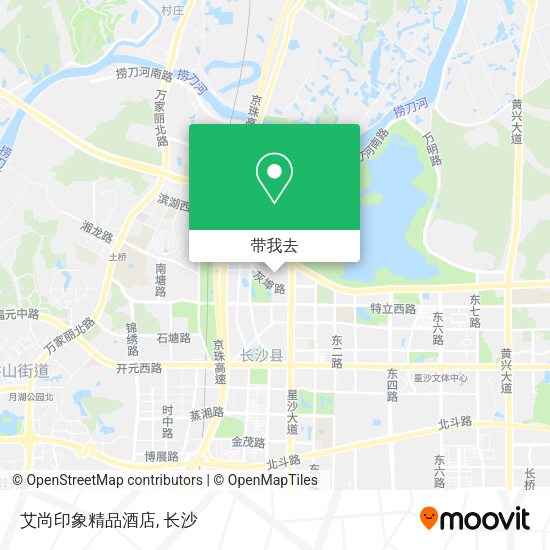 艾尚印象精品酒店地图
