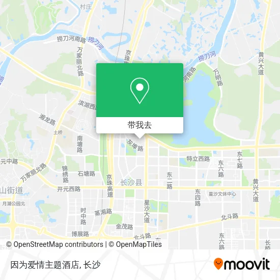 因为爱情主题酒店地图