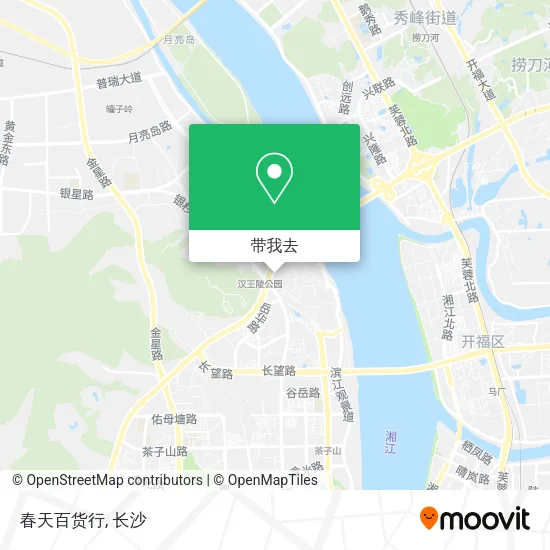 春天百货行地图