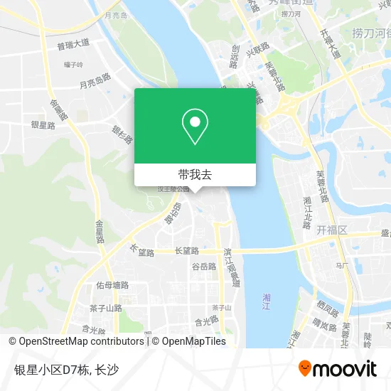 银星小区D7栋地图