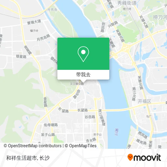 和祥生活超市地图