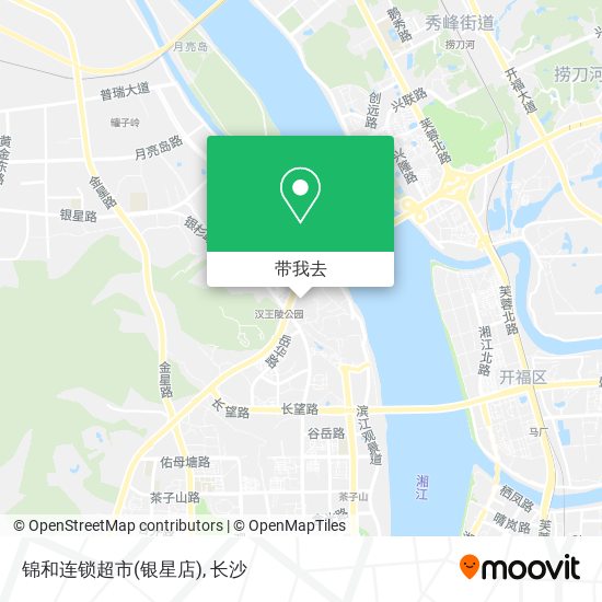 锦和连锁超市(银星店)地图