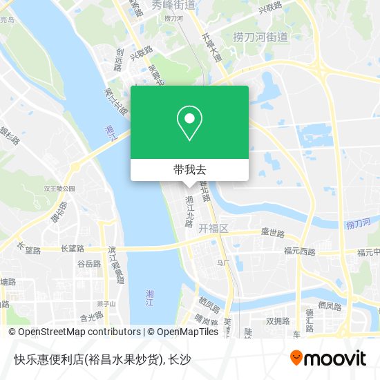 快乐惠便利店(裕昌水果炒货)地图