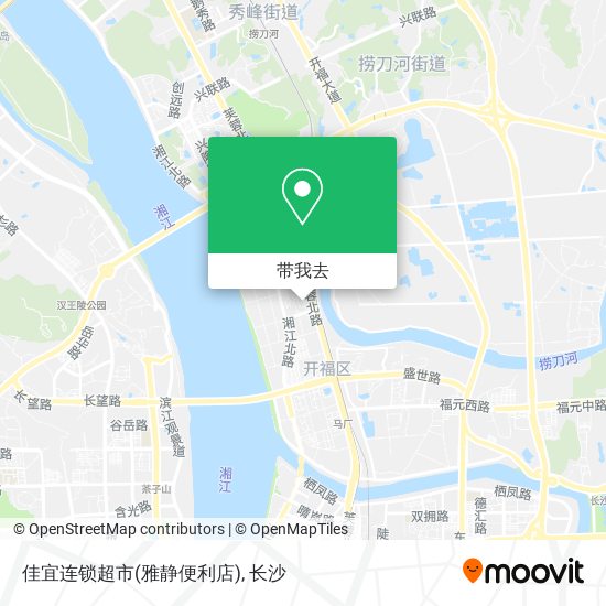 佳宜连锁超市(雅静便利店)地图