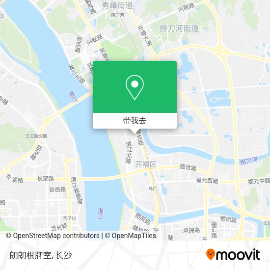 朗朗棋牌室地图