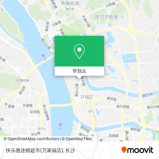 快乐惠连锁超市(万家福店)地图