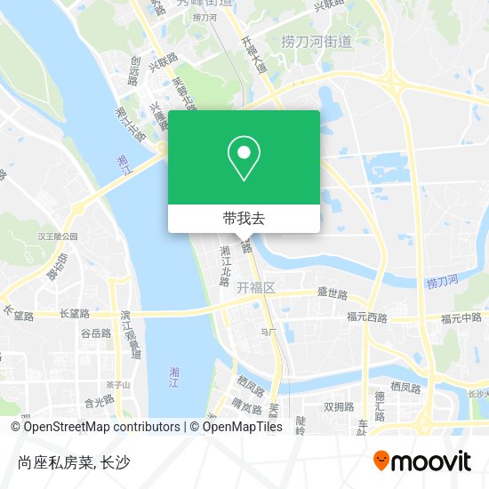尚座私房菜地图