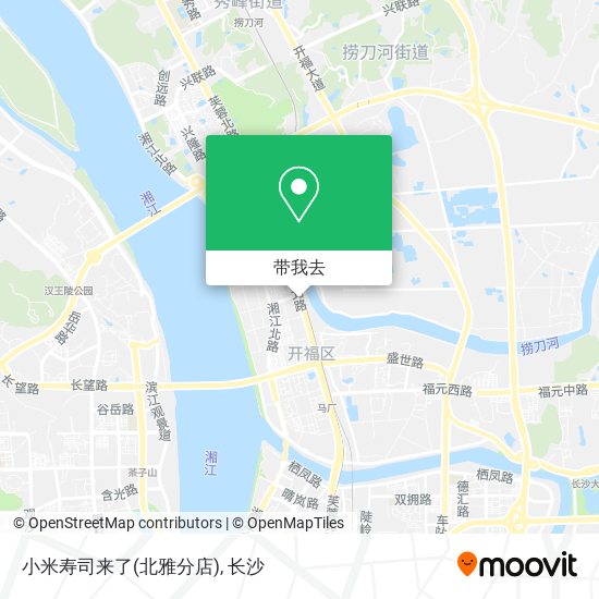 小米寿司来了(北雅分店)地图