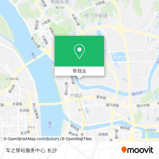 车之驿站服务中心地图