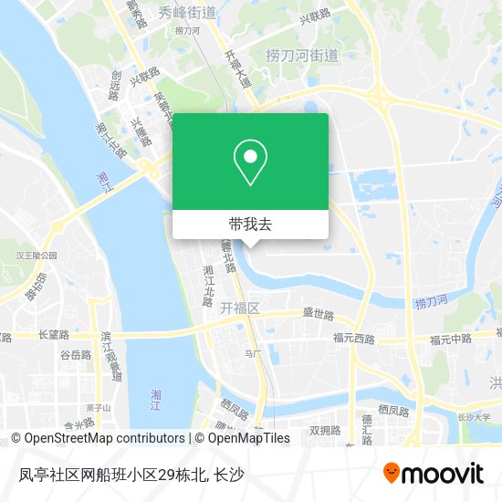 凤亭社区网船班小区29栋北地图