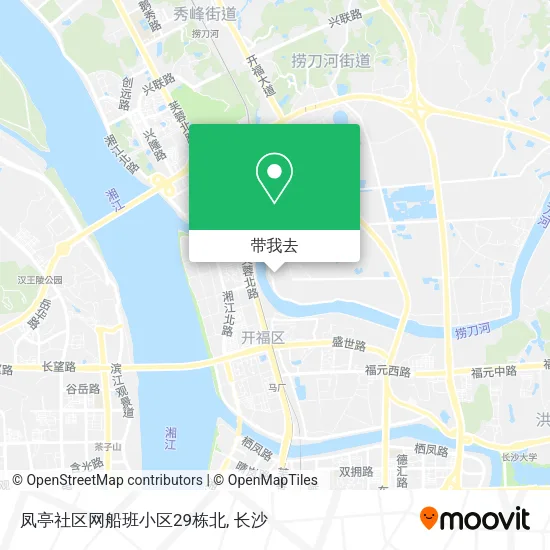 凤亭社区网船班小区29栋北地图