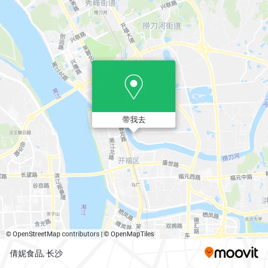 倩妮食品地图