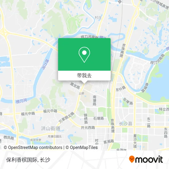 保利香槟国际地图