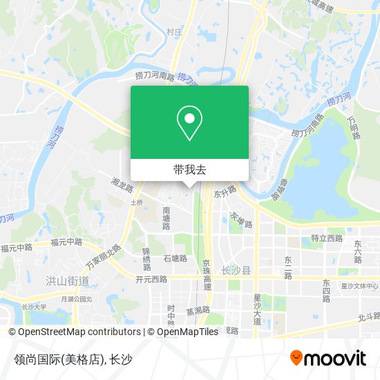 领尚国际(美格店)地图