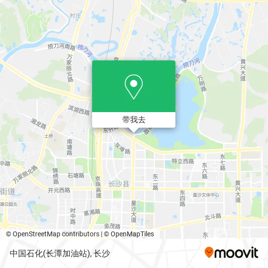 中国石化(长潭加油站)地图