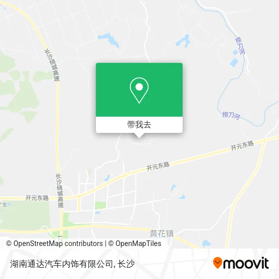 湖南通达汽车内饰有限公司地图