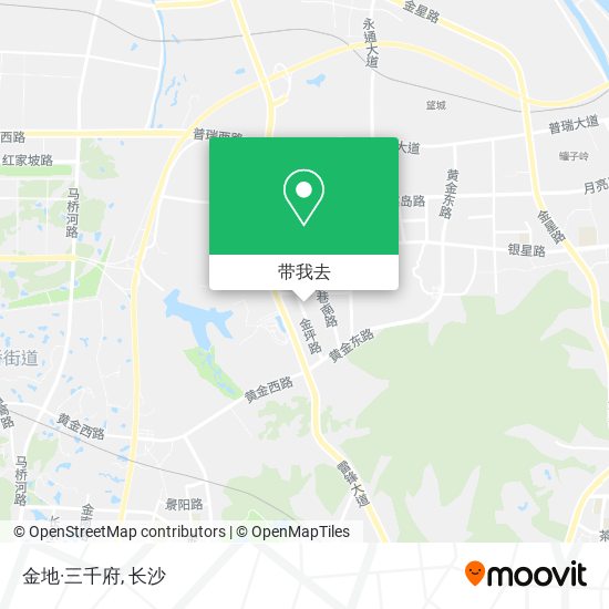 金地·三千府地图