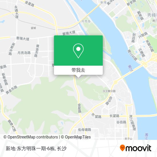 新地·东方明珠一期-6栋地图