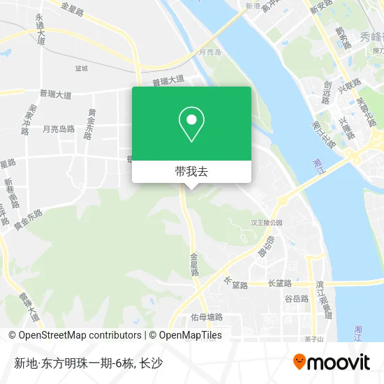 新地·东方明珠一期-6栋地图
