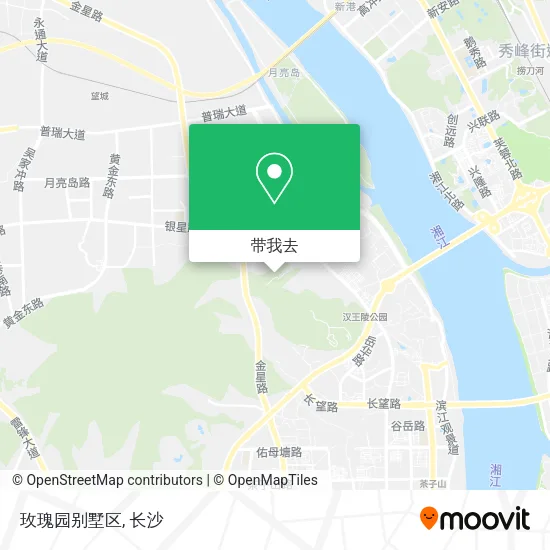 玫瑰园别墅区地图